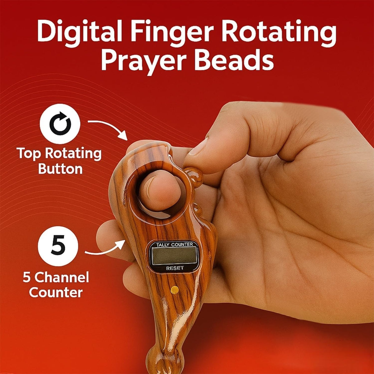 Digital Finger Counter for Chanting Mantra & Pooja