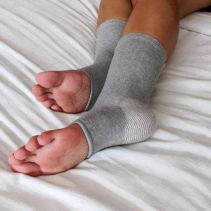 Gel Socks Heel Protector, Heel Sock, Foot Care Soothing Dry Feet And Heels Quick Recovery