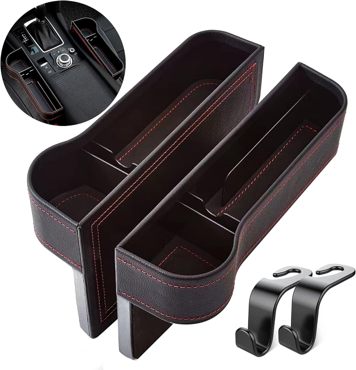 Car Seat Gap Filler Organizer (2 Piece) for vehicles
