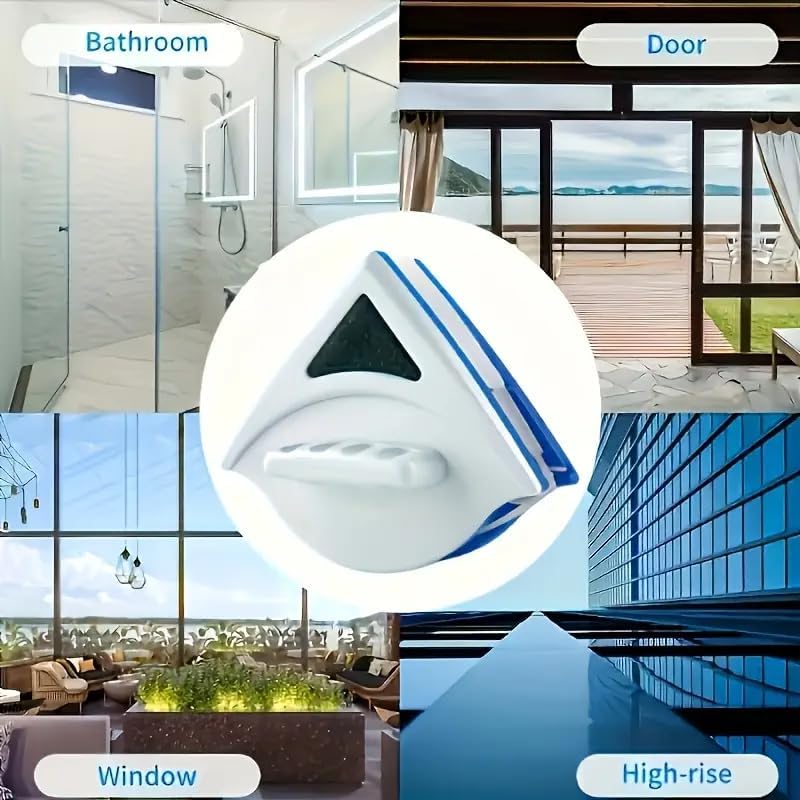 Double Sided Magnetic Window Cleaner FOR HOME