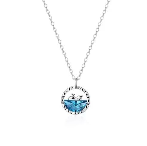 Elegant Ocean Theme Dolphin Pendant