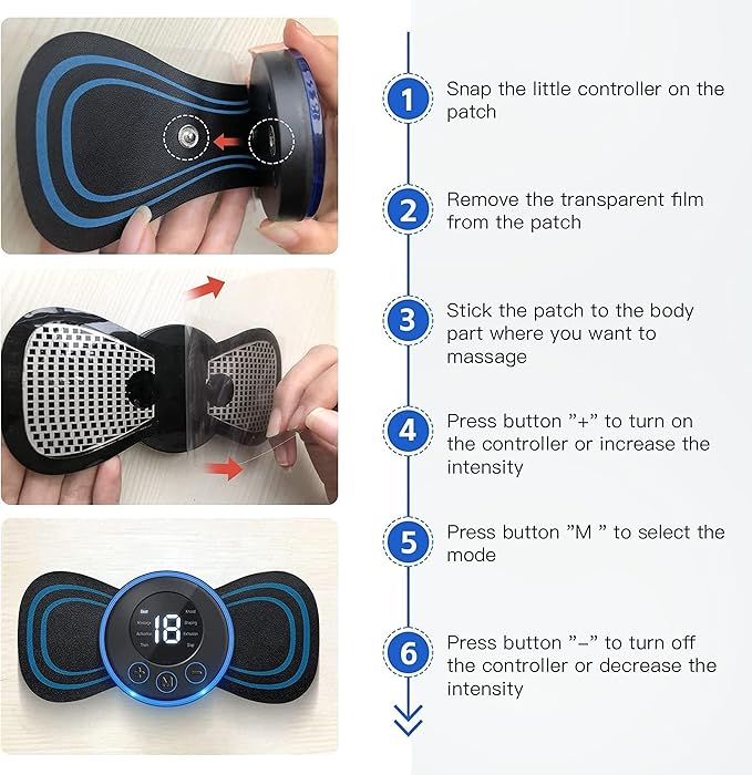 Body Massager,Wireless Portable Neck