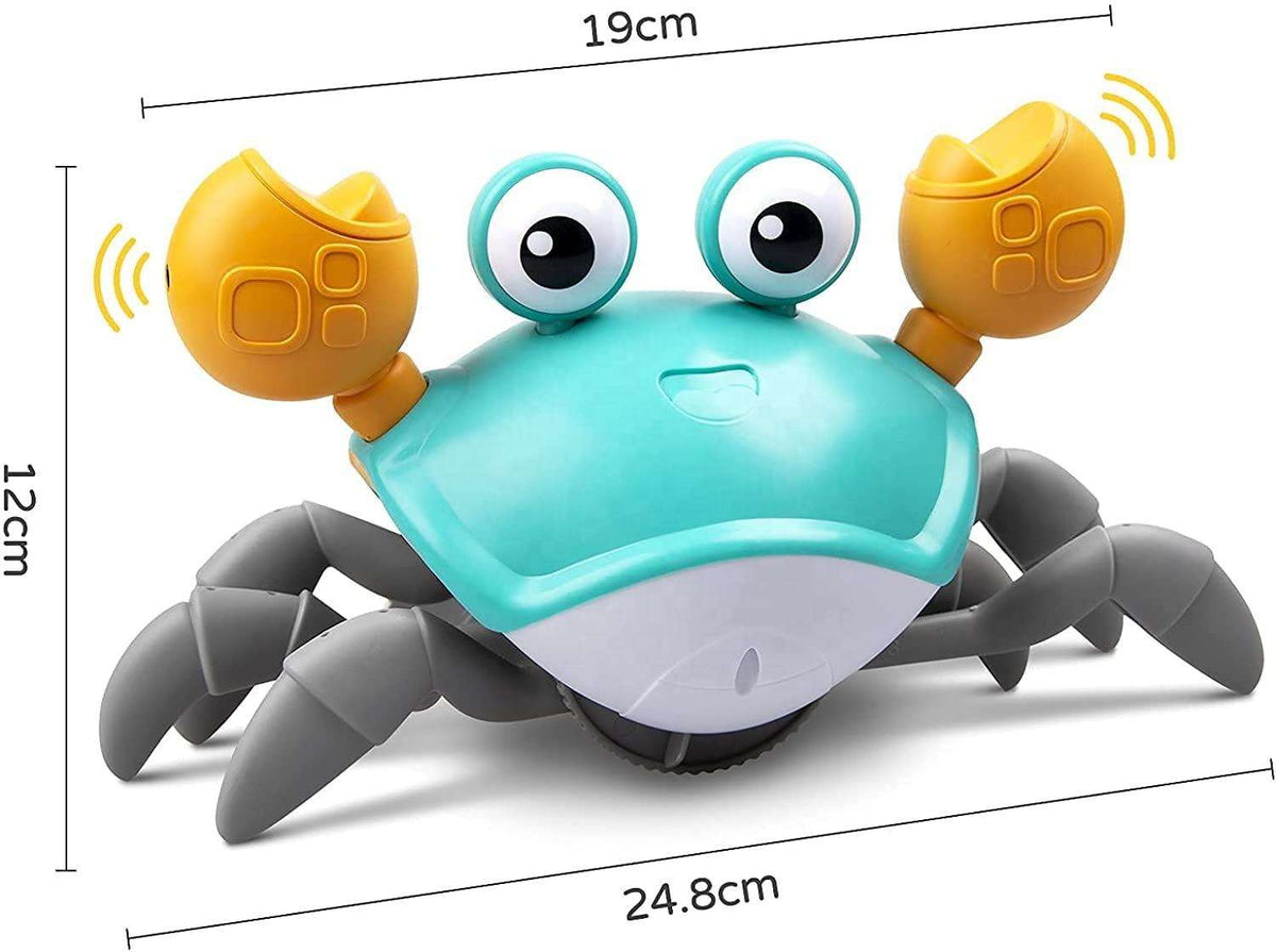 Crab Baby Toy Crawling with Music and LED Light