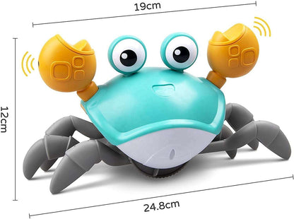 Crab Baby Toy Crawling with Music and LED Light