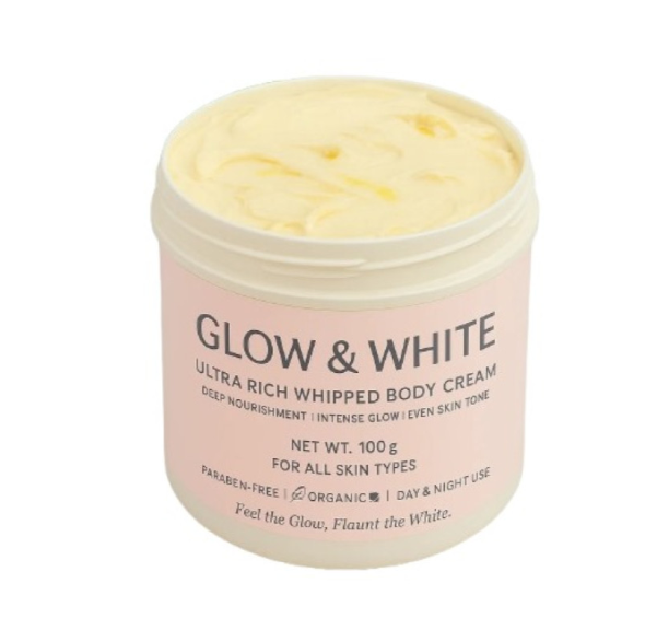 Glow & White Ultra Rich Whipped Body Cream (PACK OF 2)