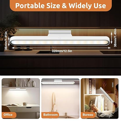 LED Motion Sensor Closet Lights,Rechargable Battery Operated Under Cabinet Light Motion Sensor Light