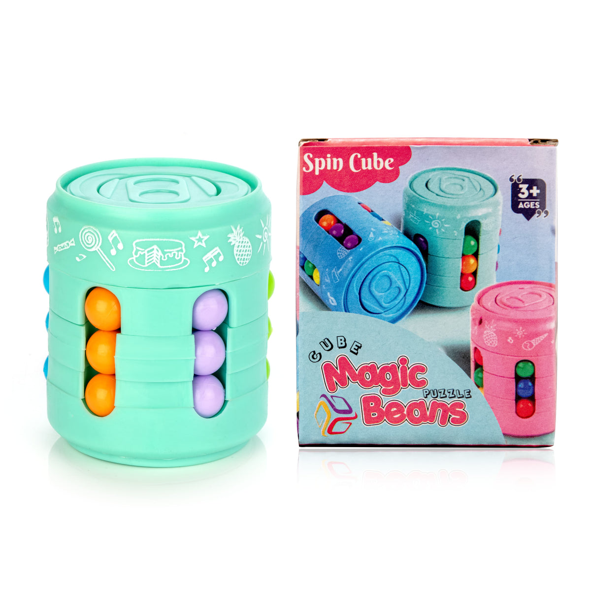 Magic Rainbow Puzzle Ball Magic Bean Toy