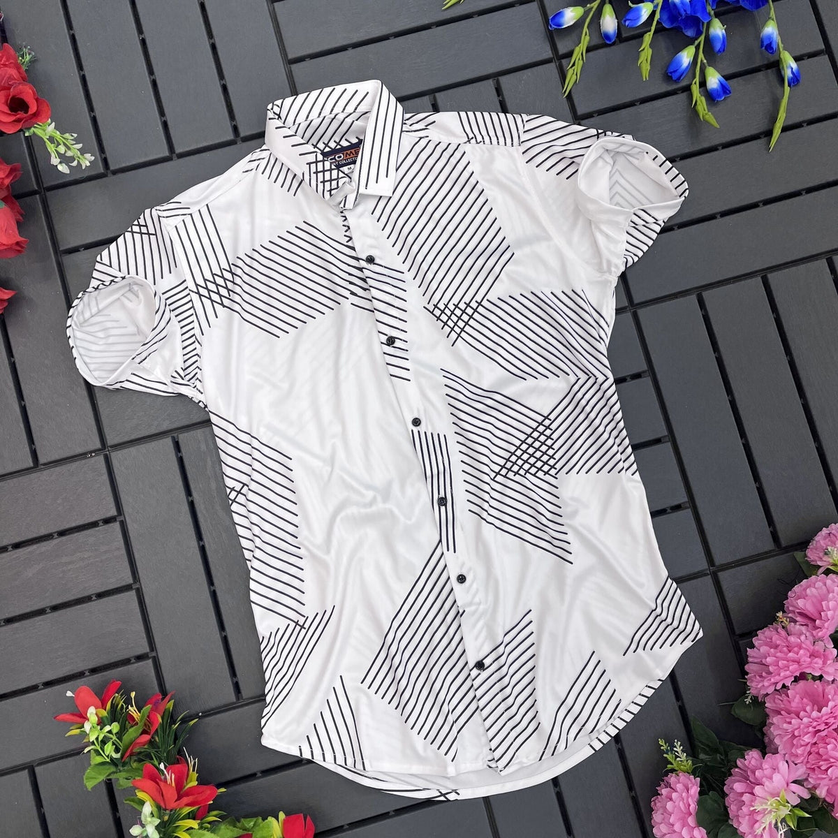 Men Regular Fit Printed Casual Shirt