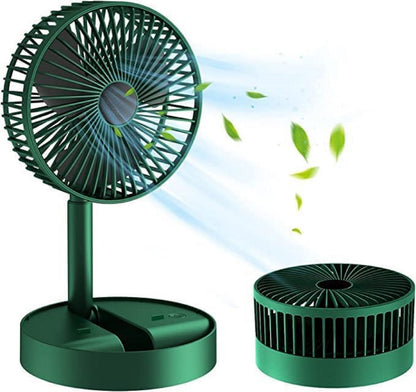 Mini Foldable USB Rechargeable Desk Fan Electric Desktop Fan