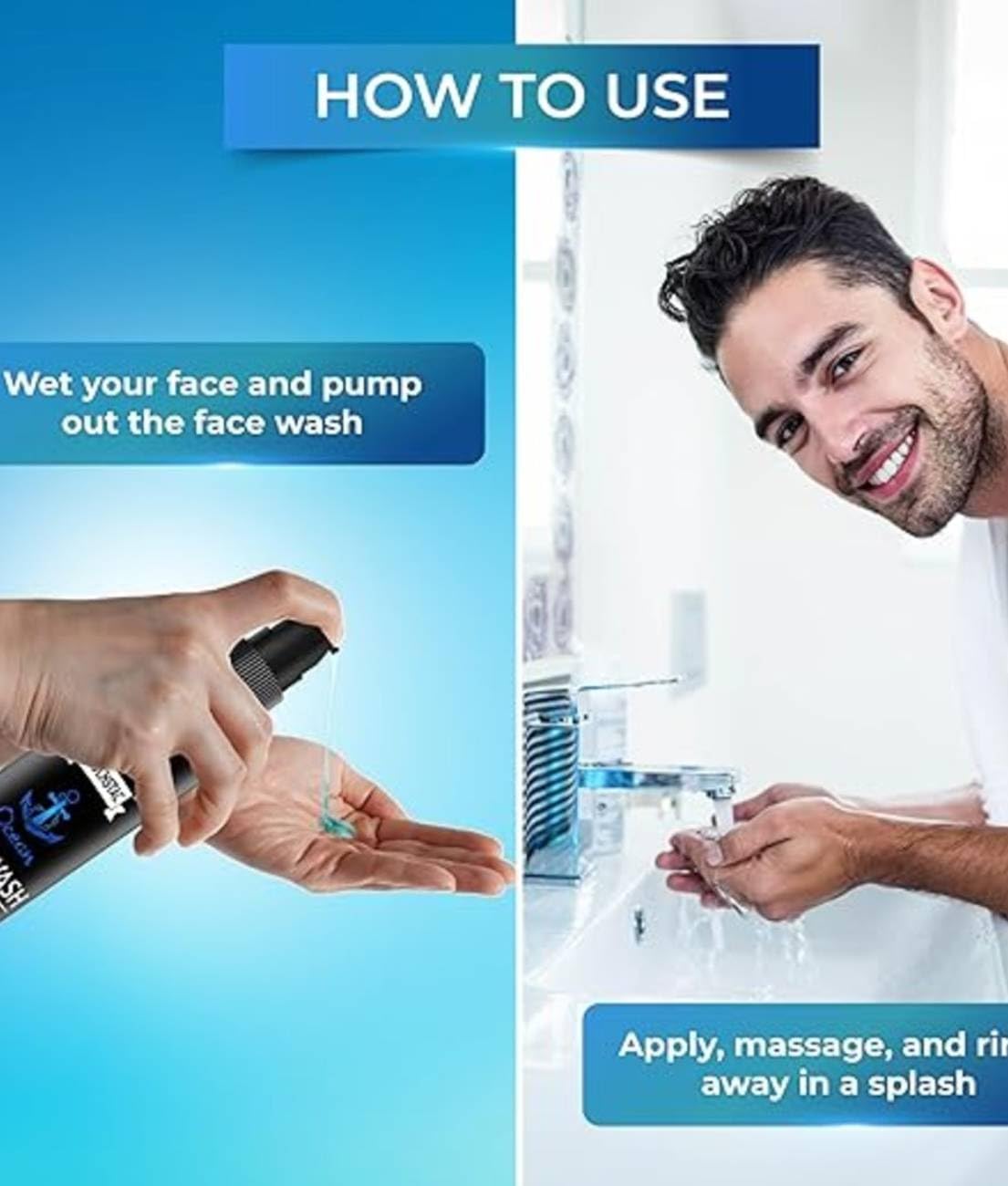 Ocean Face Wash for Men (PACK OF 2)