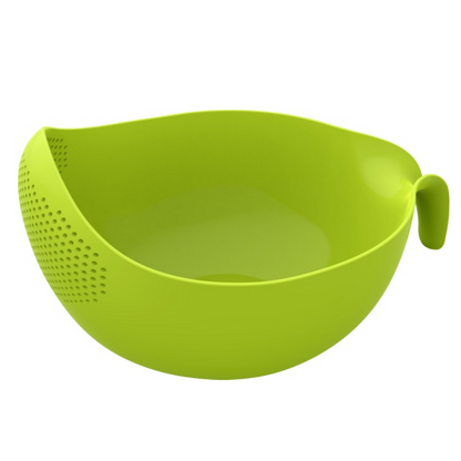 Plastic Colander Sieve Rice Washing Filter Kitchen Plastic Washing Colander