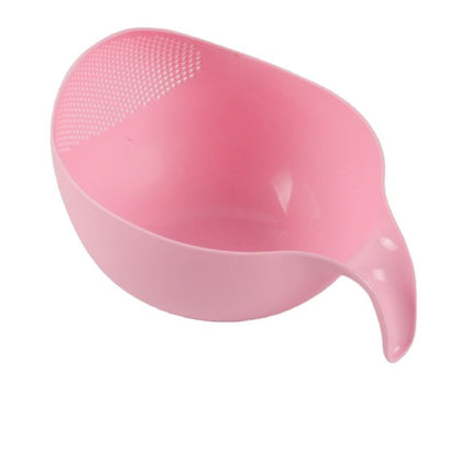 Plastic Colander Sieve Rice Washing Filter Kitchen Plastic Washing Colander