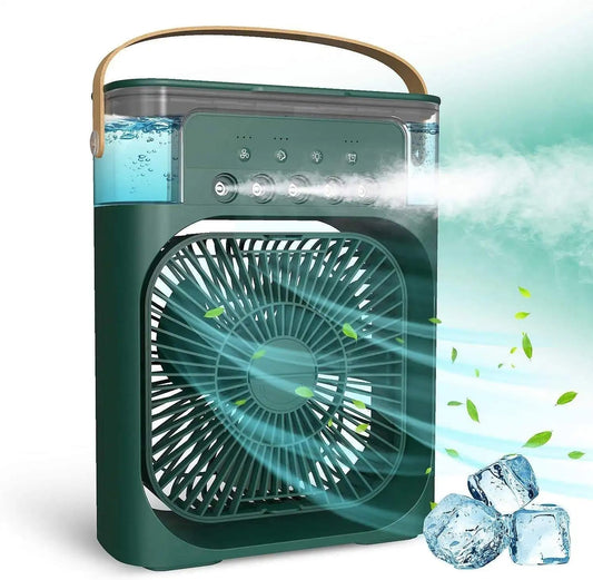 Portable Humidifier Air Cooler Mist Fan Mini Cooler for Home