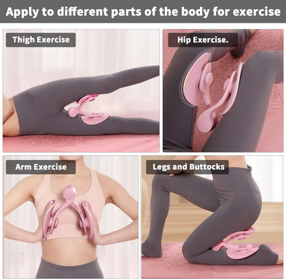 Thigh Master - Thigh and Pelvic Floor Trainer, Portable Pilates Equipment for Weight Loss and Toning