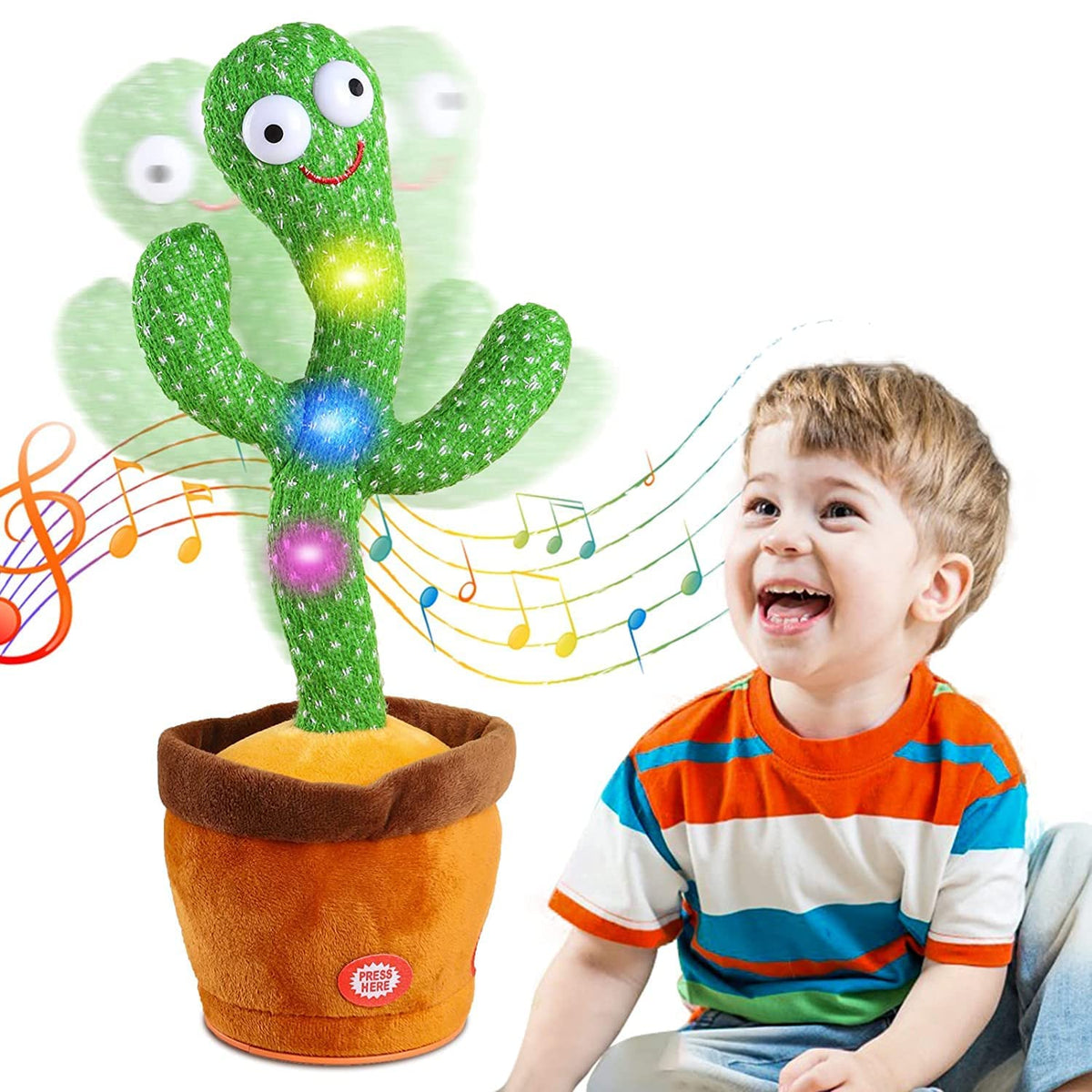 Toys Talking Cactus Baby Toys Dancing Cactus