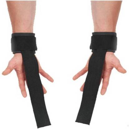 Weight Lifting Training Gym Strap Wrist Strap Support Wrist Support (Black) Wrist Support